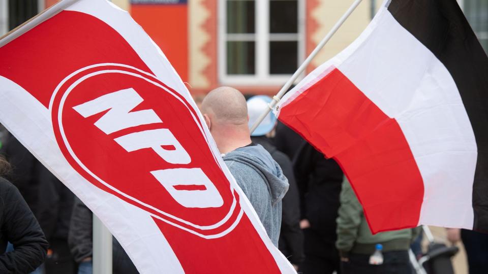 Bundesverfassungsgericht streicht NPD staatliche Parteienfinanzierung. (Bild: Stefan Sauer/dpa)