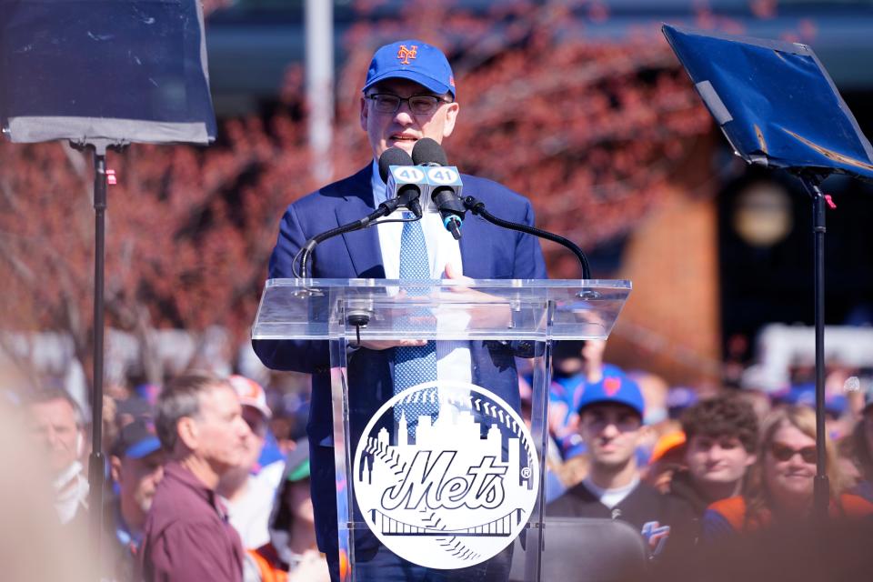 Mets owner Steve Cohen at Citi Field in April 2022.