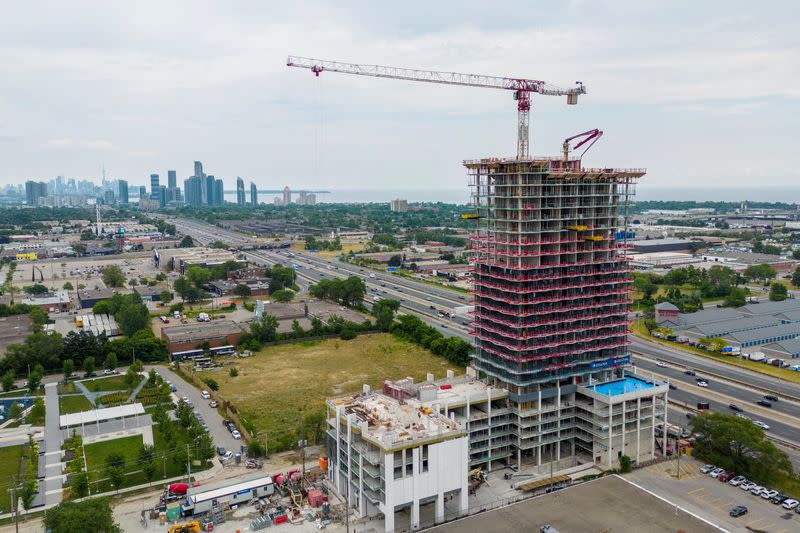 FILE PHOTO: Housing construction in Ontario