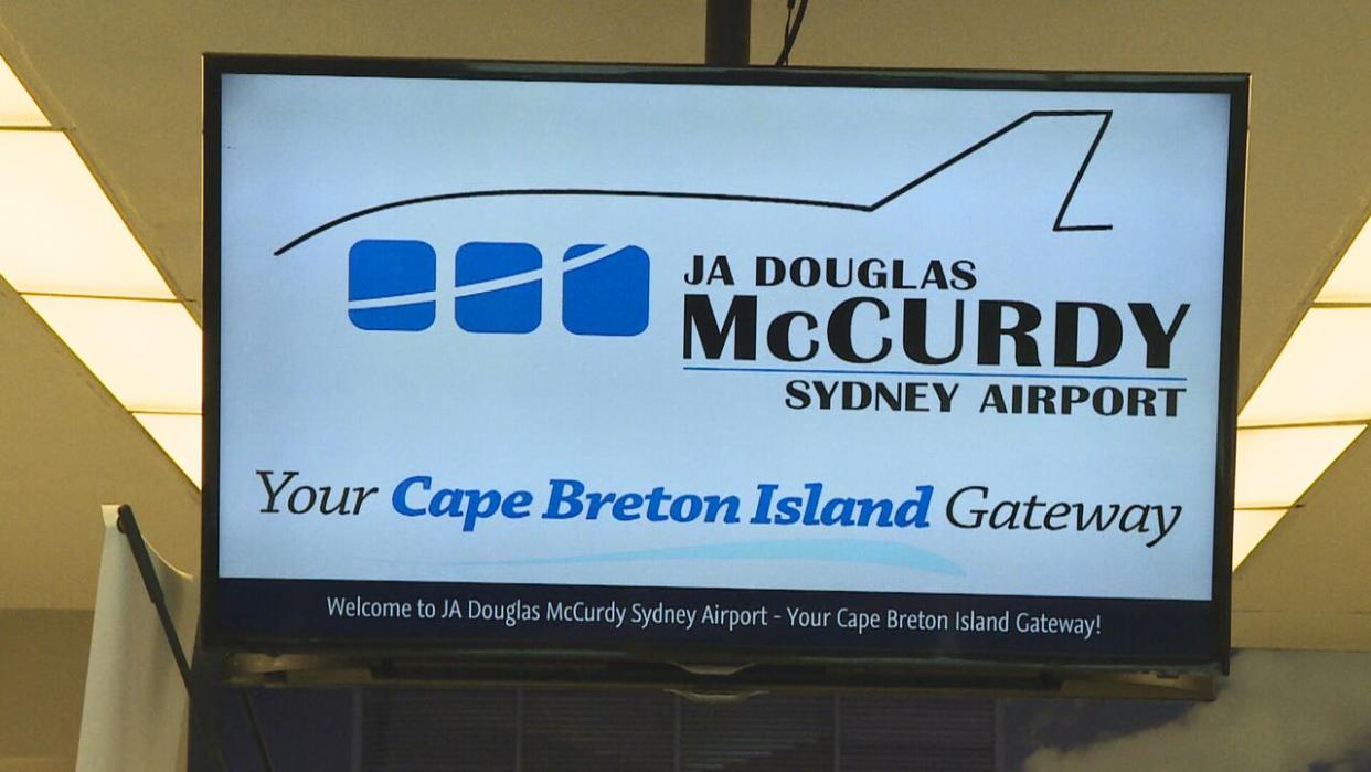 Air Canada ended flights between Sydney and Halifax in 2022. The CEO of the airport authority says he's been working to get the route back and he's been speaking to all of the airlines. (Kyle Moore/CBC - image credit)