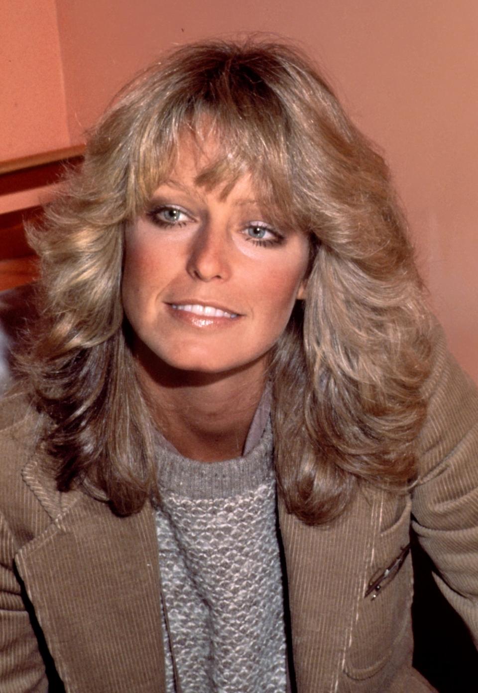 Farrah Fawcett circa 1970 in New York City