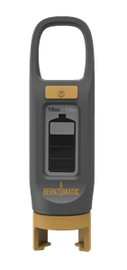 Measures the amount of fuel remaining in 14 oz. or 16 oz. cylinders.