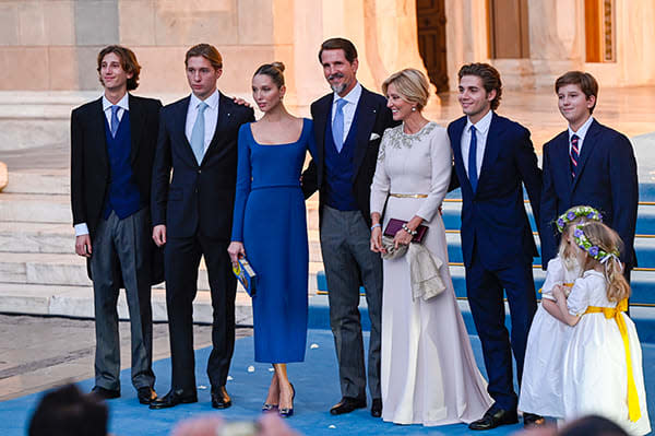 Princess-Olympia-At-Wedding-Of-Nina-Flohr-and-Prince-Philippos