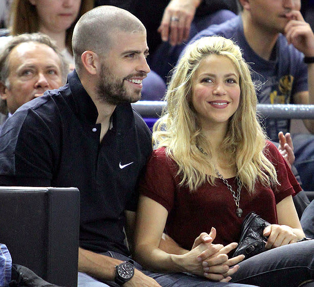 Shakira and Gerard Pique