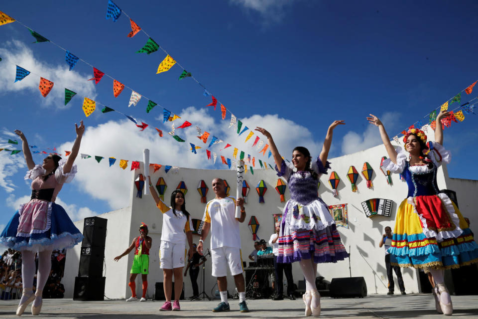 Brazil’s Olympic torch relay