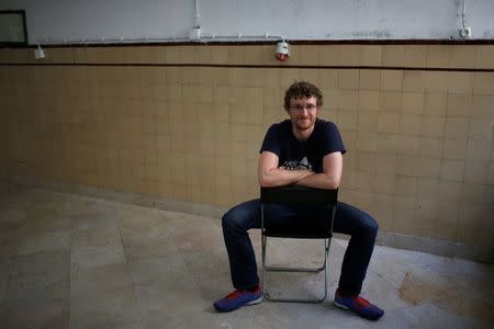 Paddy Cosgrave, co-founder of Web Summit, poses for a portrait after an interview with Reuters in Lisbon, Portugal, September 21, 2016. REUTERS/Rafael Marchante