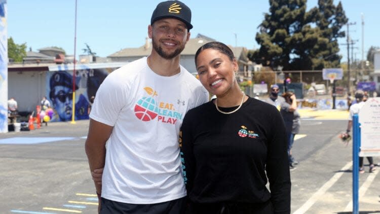 Stephen And Ayesha Curry's Eat. Learn. Play., Along With Partners KABOOM!, The CarMax Foundation, And Oakland Unified School District, Unveiled An Amazing New Playground, Multi-Sport Court, And Garden At Franklin Elementary School On Saturday, June 12