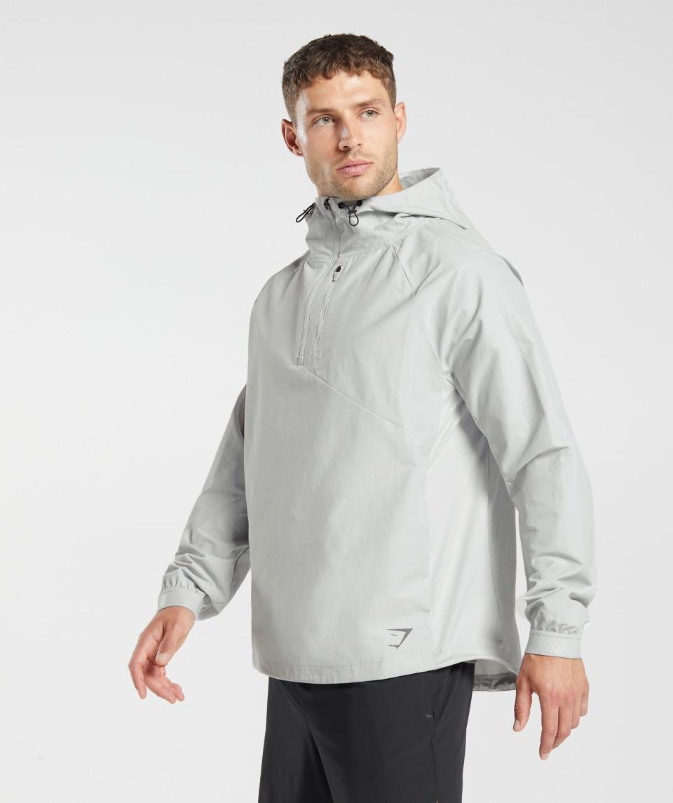 <p><a href="https://go.redirectingat.com?id=74968X1596630&url=https%3A%2F%2Fwww.gymshark.com%2Fproducts%2Fgymshark-apex-jacket-light-grey-aw23&sref=https%3A%2F%2F" rel="nofollow noopener" target="_blank" data-ylk="slk:Shop Now;elm:context_link;itc:0;sec:content-canvas" class="link ">Shop Now</a></p><p>Apex Jacket</p><p>gymshark.com</p><p>$63.00</p>