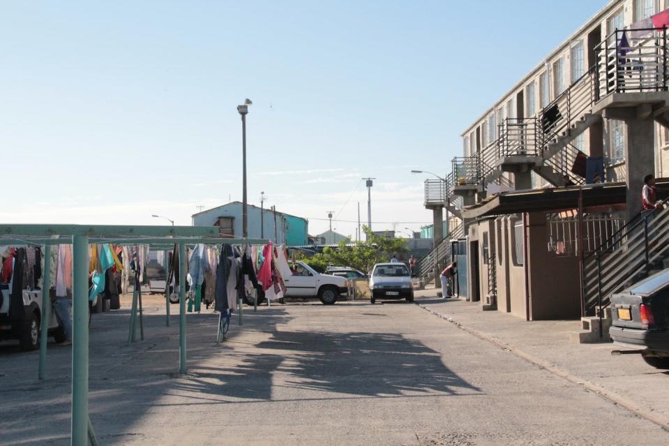 A housing project in a peripheral part of Cape Town where gangs are common. Courtesy Dariusz Dziewanski