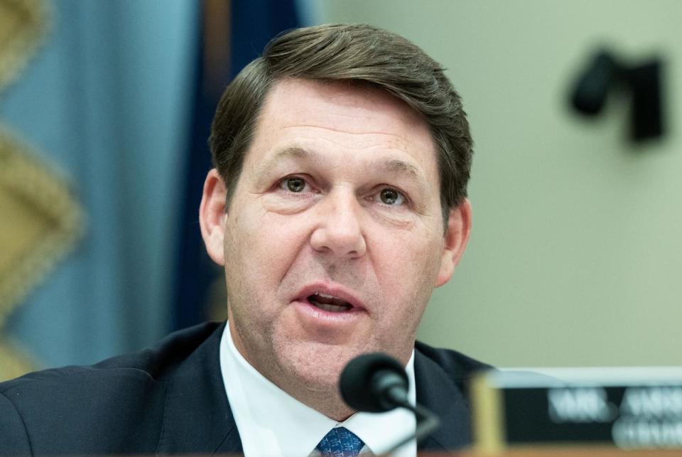 U.S. Representative Jodey Arrington (R-TX) speaking at a House Budget Committee hearing Thursday, Oct. 19, 2023 in Washington D.C..                               