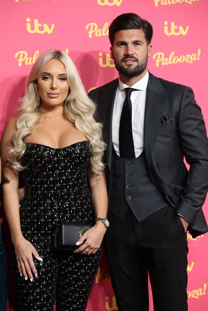 london, england november 12 amber turner and dan edgar attend the itv palooza 2019 at the royal festival hall on november 12, 2019 in london, england photo by lia tobygetty images