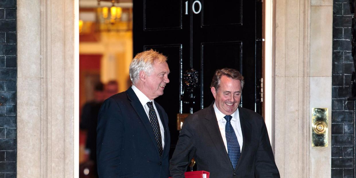 David Davis Liam Fox