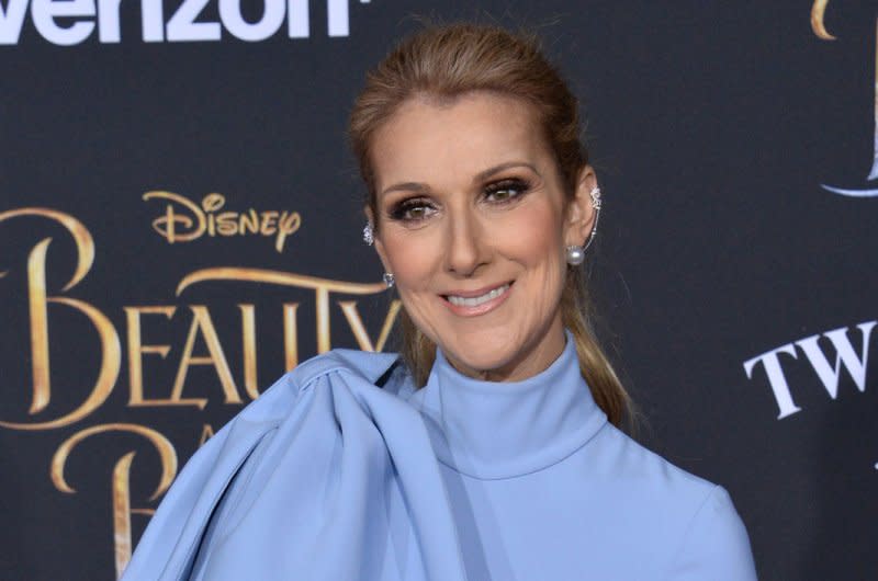 Céline Dion attends the Los Angeles premiere of "Beauty and the Beast" in 2017. File Photo by Jim Ruymen/UPI