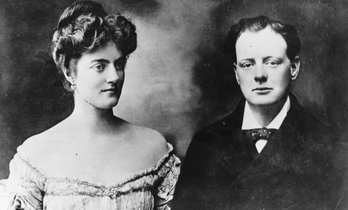 In 1904, Churchill met his future wife Clementine Hozier at a ball but they didn't end up talking to each other until 1908 when they met again at a dinner party. This time, Churchill found himself seated next to Clementine and they quickly fell in love and ended up marrying the same year.