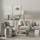 <p> Update the backdrop in a classic country scheme with paisley-print living room wallpapers. Choose cushions and upholstery in opulent weaves, soft linens and plush damasks, with Moroccan-style metal tables to add glamour. </p> <p> 'Be extravagant with finishing touches for an opulent look,' advises Ideal Home's Style Editor, Michela Collling. 'For example, double up on fabrics so curtains feel fuller.' </p>