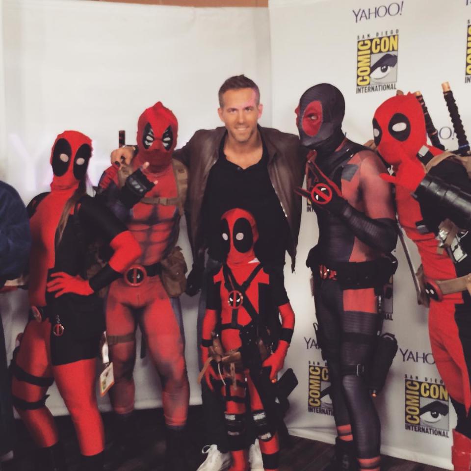 Ryan uses his hit ‘Deadpool’ films to cope with anxiety. Source: Instagram/ryanreynolds