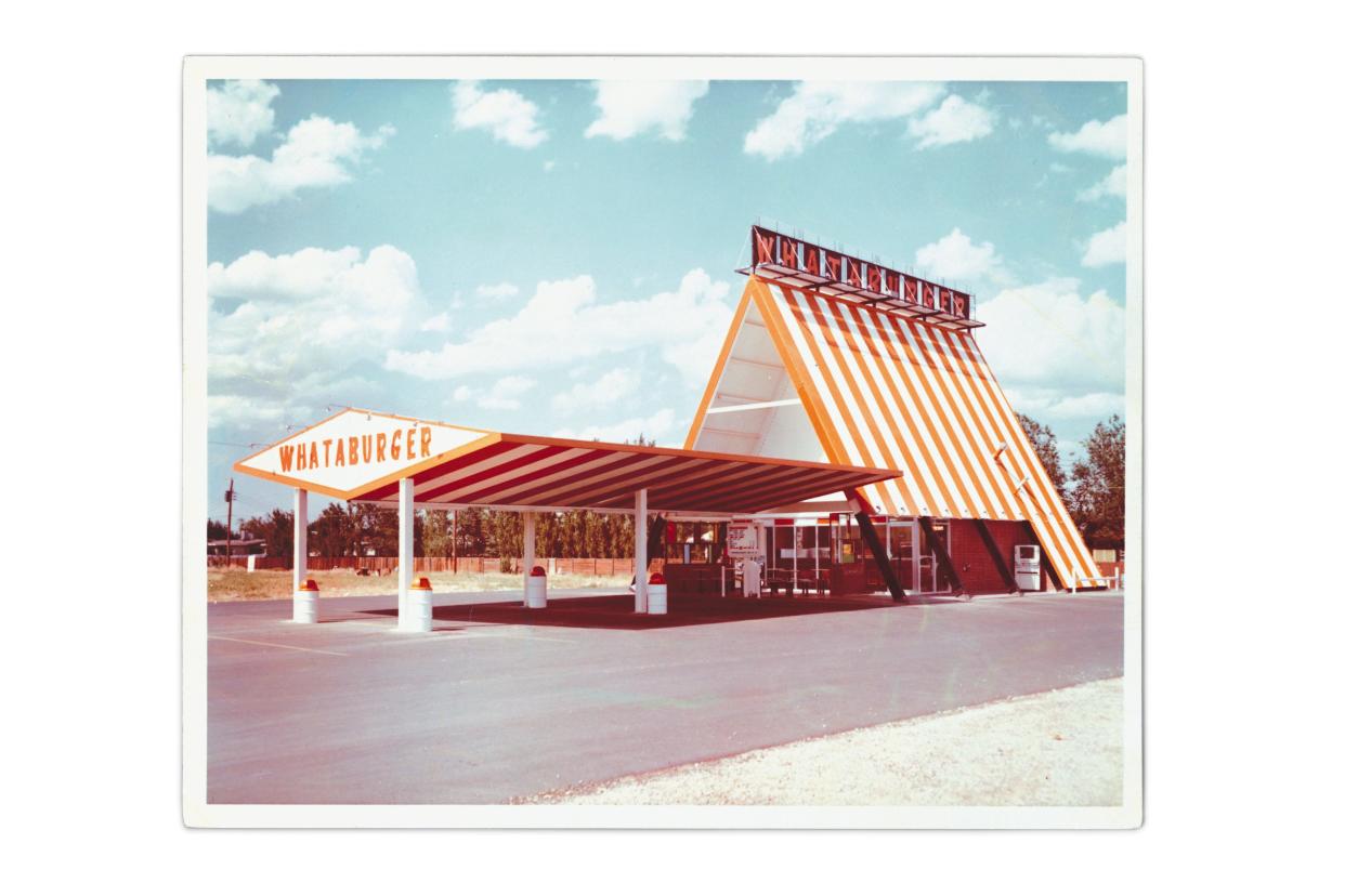 The first A-frame Whataburger was built in 1960 in Odessa, Texas.