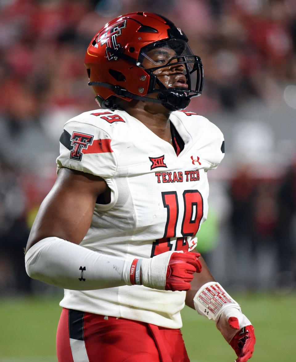 Texas Tech's Tyree Wilson on Sept. 17, 2022.