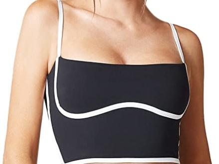 TikTok found a more affordable version of Alo Yoga's popular Streamlined  Bra Tank, and it's so hard to tell the difference