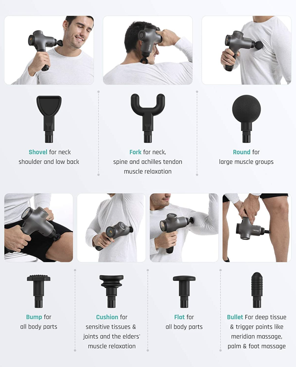 Mebak Percussive Massage Gun (Photo via Amazon)