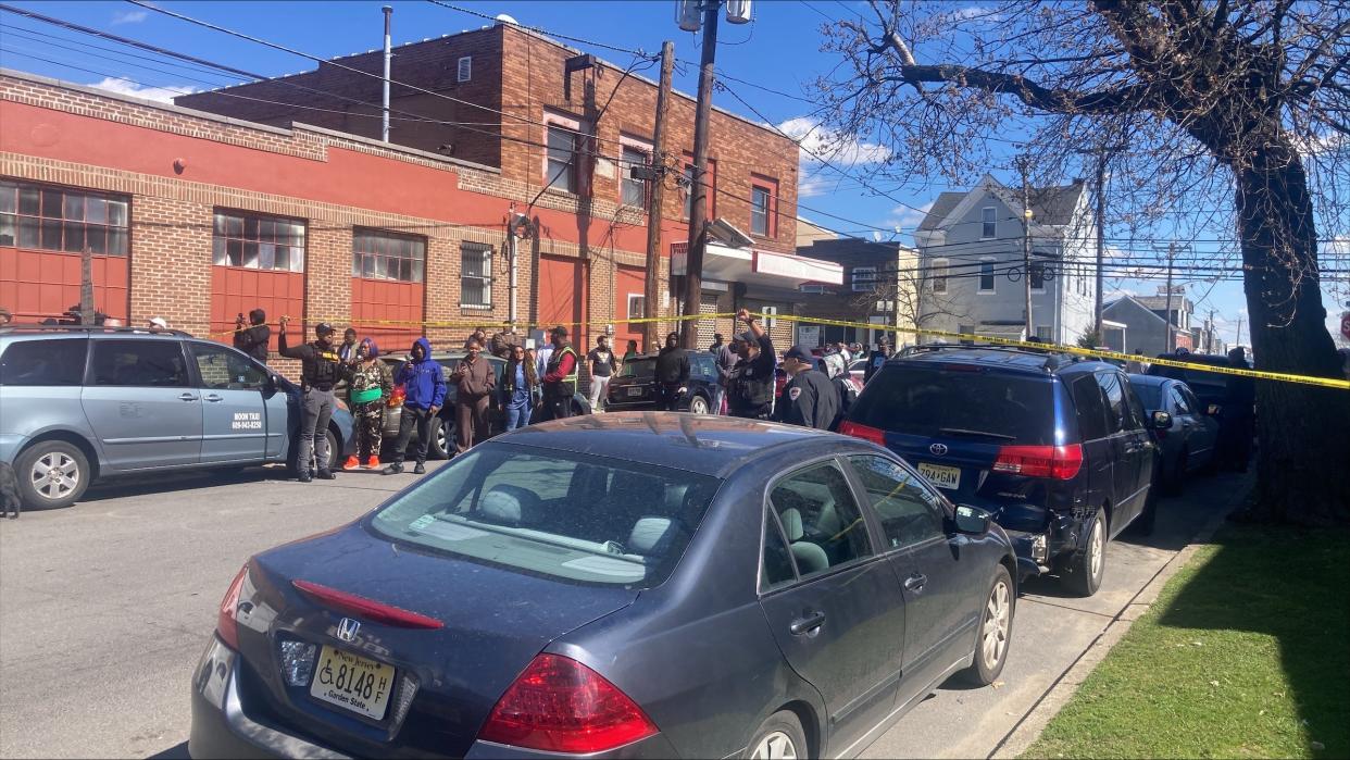 Trenton Police were negotiating with Andre Gordon, 26, who authorities said shot and killed three in Levittown on Saturday, March 16, and then fled into the city to a home in the area of Miller Street and Phillips Avenue.