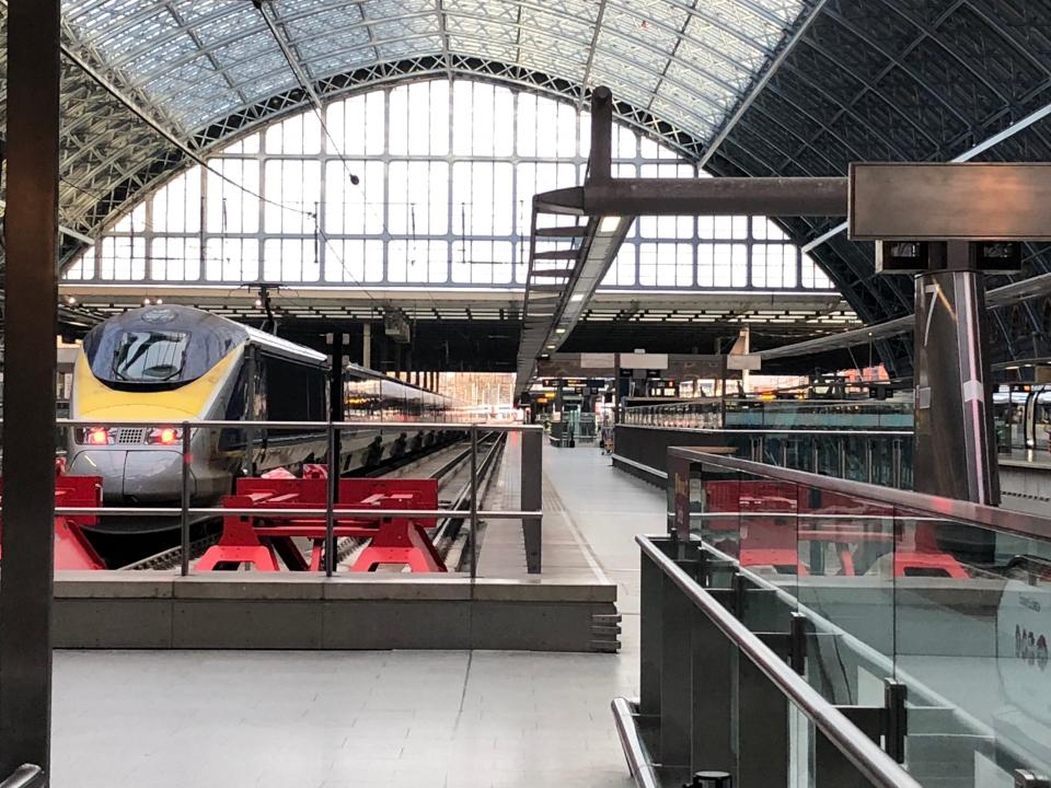 Trains at St Pancras (Simon Calder)