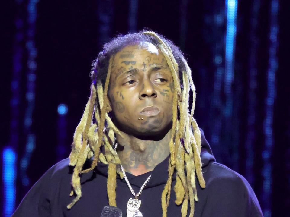 Lil Wayne, pictured in February (Getty Images)