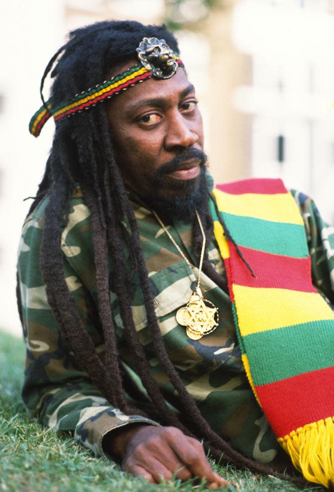 Sense of irony ... Bunny Wailer in 1988.