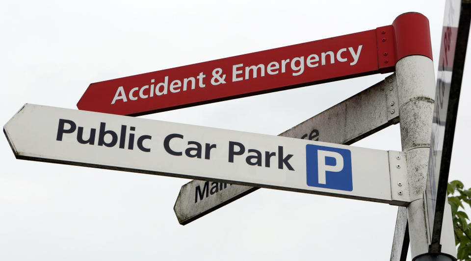 Hospital car parking charges have risen substantially in the past year (Chris Radburn/PA Images)