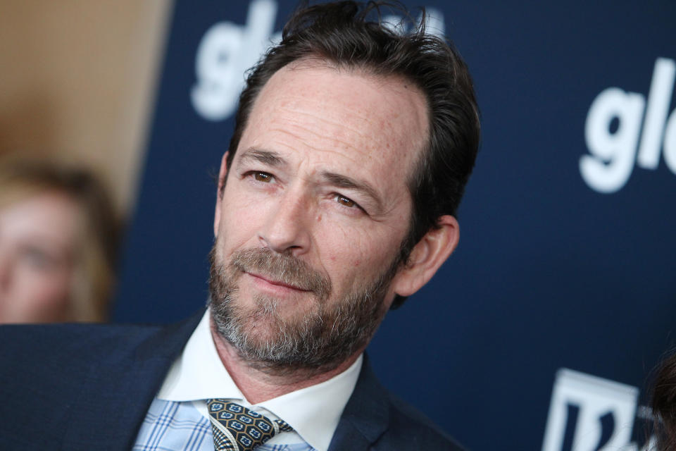 Luke Perry at the Beverly Hilton on April 1, 2017, in Beverly Hills. (Photo: Getty Images)