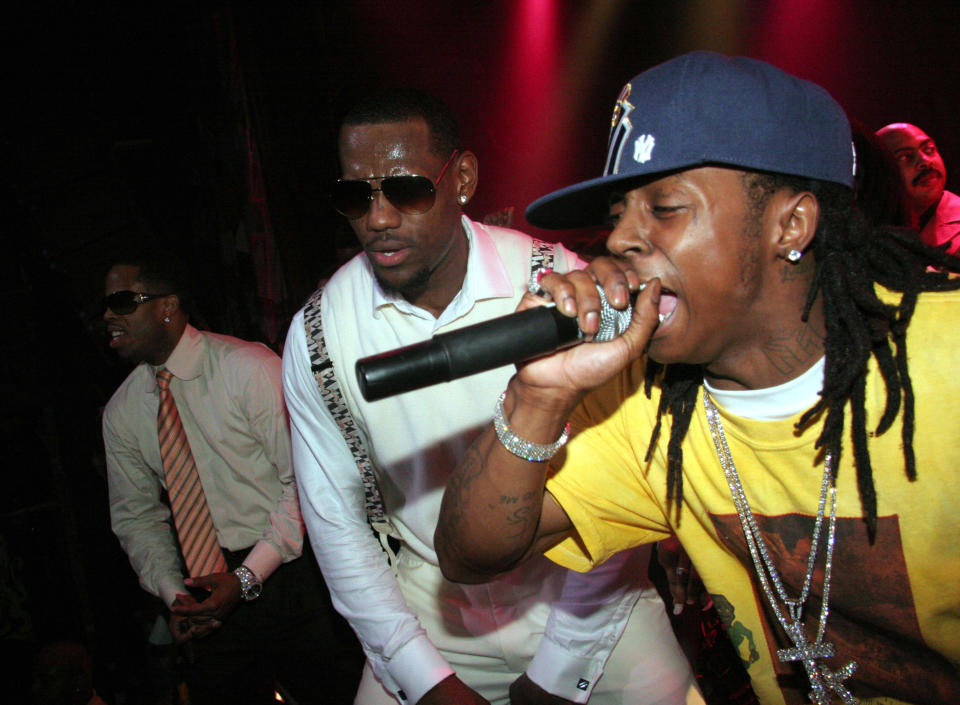 LeBron James With Lil Wayne