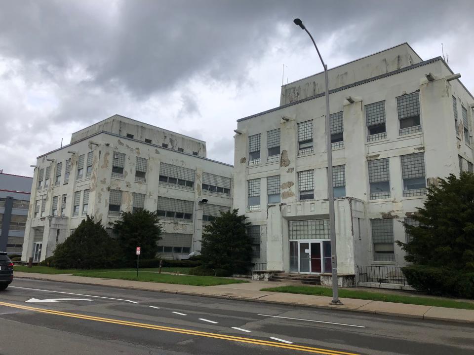 Vacant buildings at the Huron Campus in Endicott, considered the birthplace of IBM. The company has decided to end its lease of physical offices at 1701 North St. in the Village of Endicott, where the company has operated since its founding.