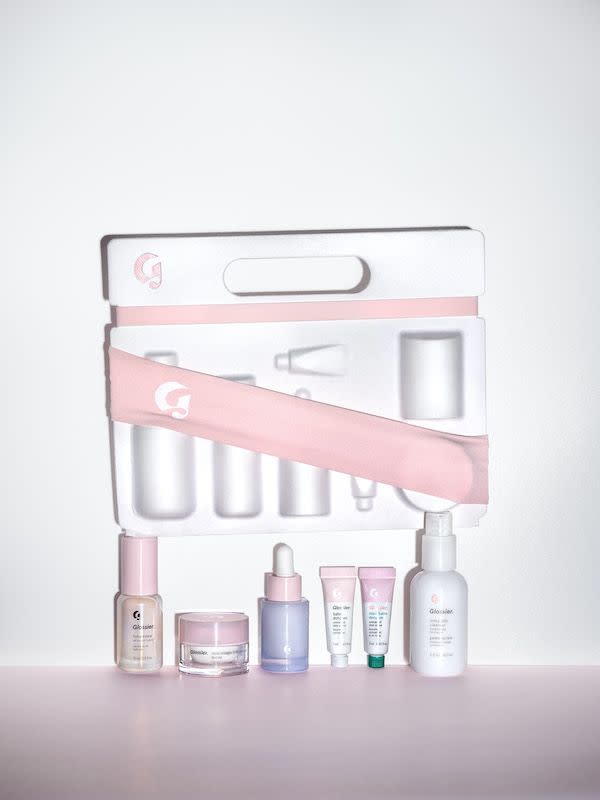 <p><strong>Glossier</strong></p><p>glossier.com</p><p><strong>$35.00</strong></p><p><a href="https://go.redirectingat.com?id=74968X1596630&url=https%3A%2F%2Fwww.glossier.com%2Fproducts%2Fthe-skincare-edit&sref=https%3A%2F%2Fwww.goodhousekeeping.com%2Fholidays%2Fgift-ideas%2Fg434%2Fgifts-for-teens%2F" rel="nofollow noopener" target="_blank" data-ylk="slk:Shop Now" class="link ">Shop Now</a></p><p>Upgrade your teen's <a href="https://www.goodhousekeeping.com/beauty/anti-aging/a22850819/best-skincare-routine/" rel="nofollow noopener" target="_blank" data-ylk="slk:skincare routine" class="link ">skincare routine</a> with this six-piece skincare set. Together, the cleanser, moisturizer, serum, face oil and lip balms will give them a "lit-from-within" glow. Plus, it comes with a stretchy headband that makes face-washing easier.</p>