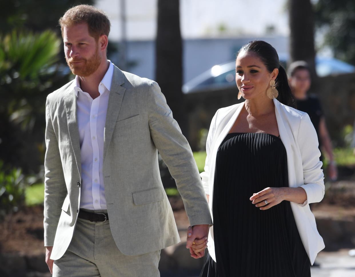 Harry and Meghan in Morocco [Photo: PA]