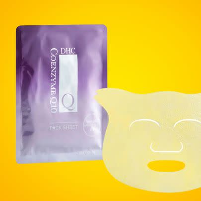 DHC Coenzyme Q10 face sheet mask