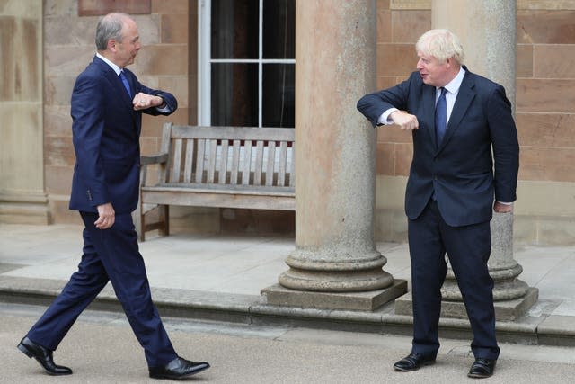 Boris Johnson visits Belfast