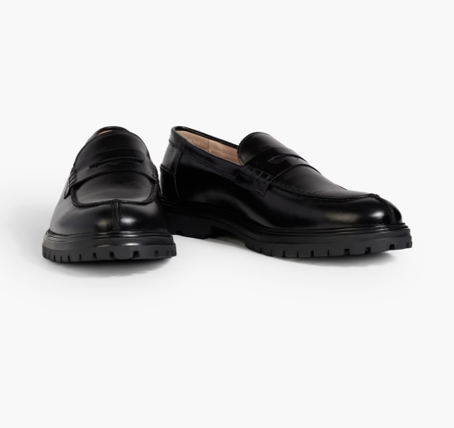 A photo of Iris & Ink Ellis leather loafers. (PHOTO: The Outnet)