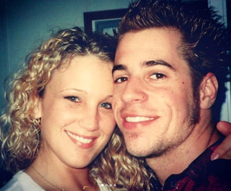 Deanna and Chris Daughtry in 2000