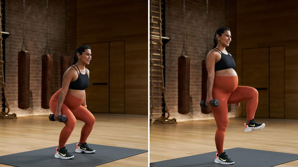 5 Prenatal Moves for Total-Body Strength, from Apple Fitness+