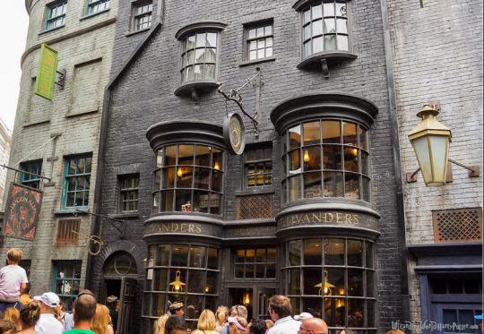 Ollivanders Wand Shop at Diagon Alley. (Courtesy: Wizarding World of Harry Potter)