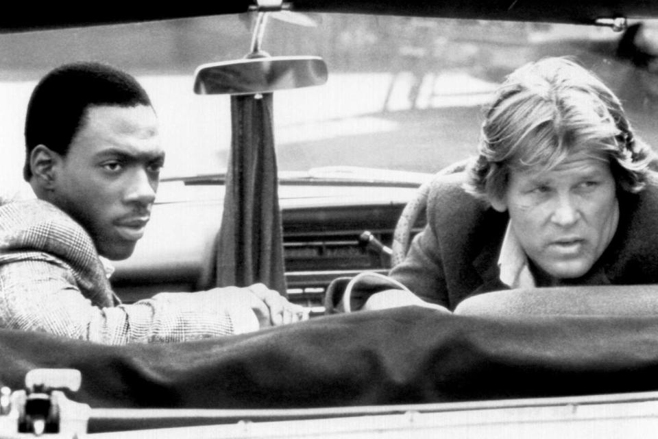 48 HOURS, (aka 48 HRS.), from left, Eddie Murphy, Nick Nolte, 1982, ©Paramount Pictures/Courtesy: Ev