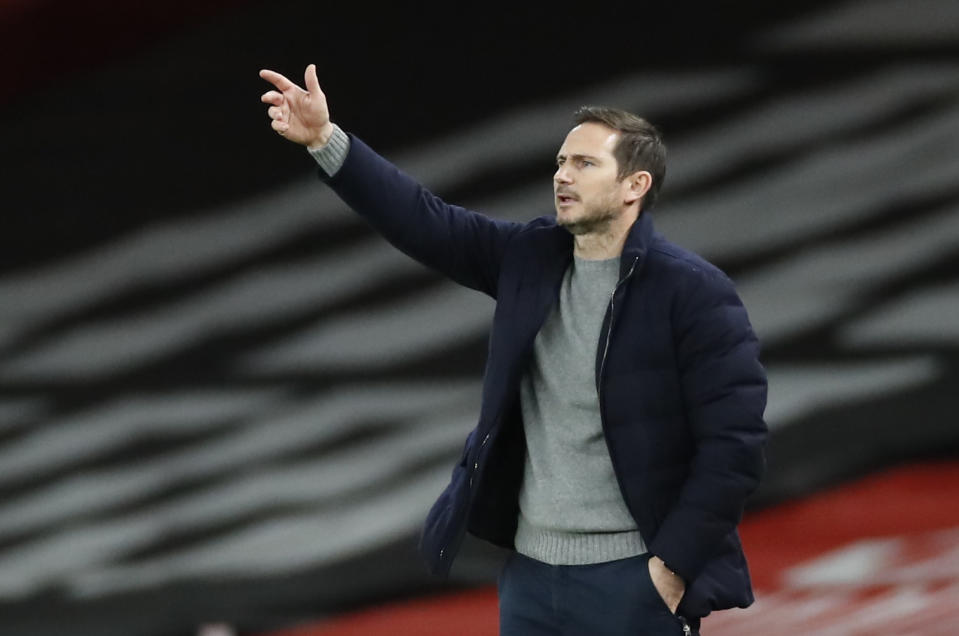 Chelsea manager Frank Lampard.