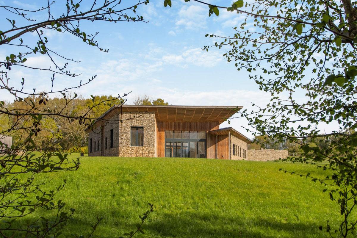 Eco home Pivot House in Reymerston is up for sale at a £1.75m guide price <i>(Image: Savills)</i>