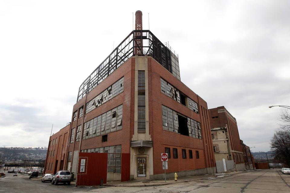 The former Hudepohl Brewing Co. building was torn down in 2019, with the U.S. Environmental Protection Agency and the Port of Cincinnati overseeing the removal of debris containing asbestos.