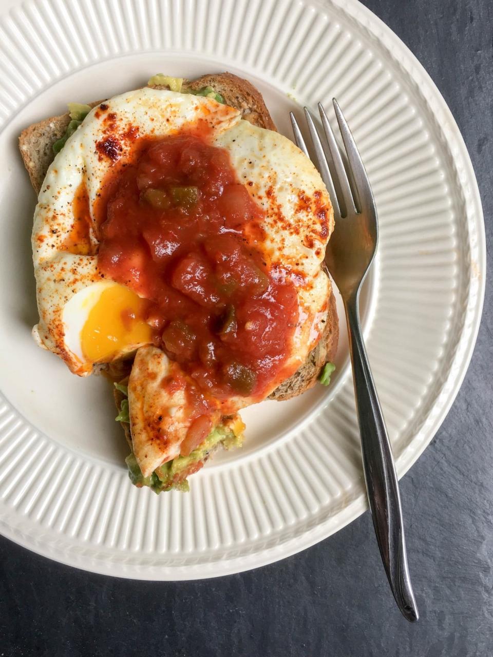 <strong>Get the <a href="https://umamigirl.com/avocado-toast-fried-eggs/" target="_blank">Avocado Toast Fried Egg recipe</a>&nbsp;from Umami Girl</strong>