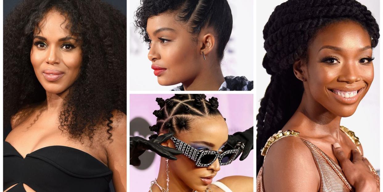 easy natural hairstyles