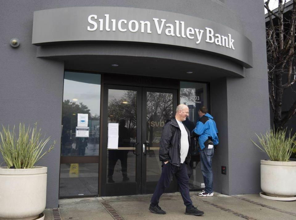 美國矽谷銀行倒閉引發全球討論。（圖為中新社）
