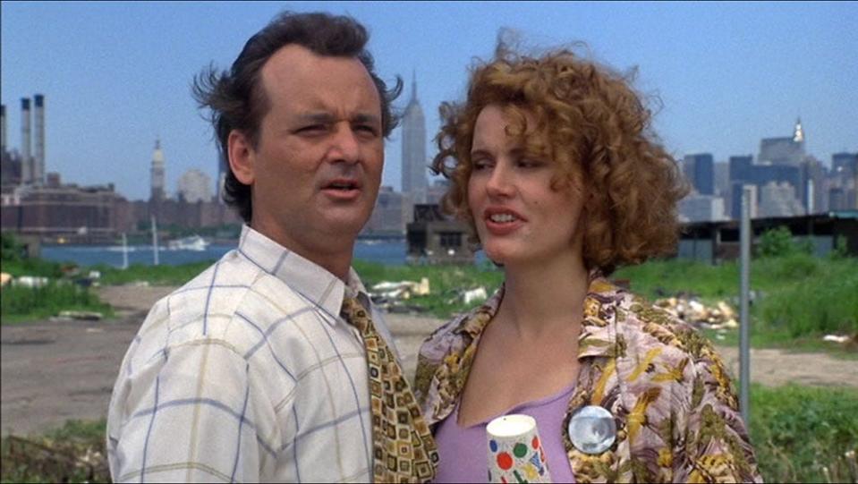 Bill Murray and Geena Davis next to each other