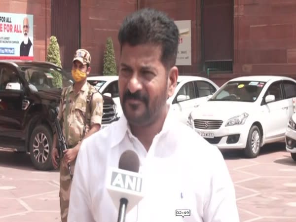 Telangana Congress chief A Revanth Reddy. [File Photo/ANI]