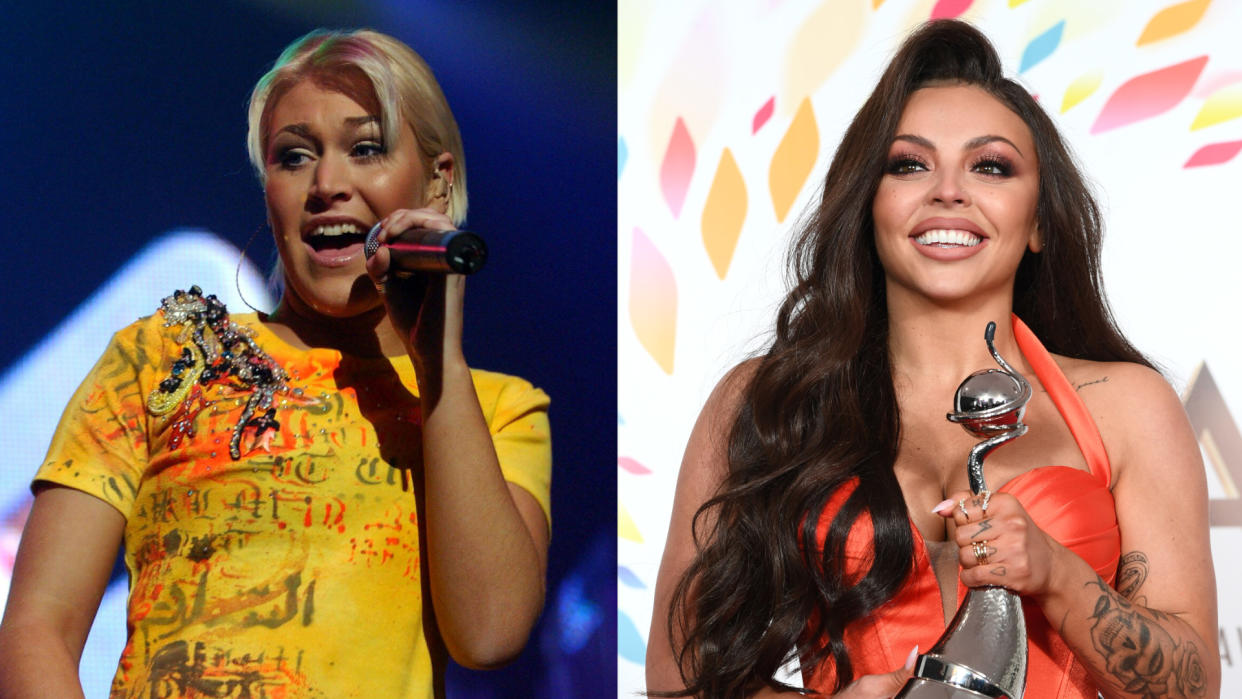 Jo O'Meara said she feels empathy for Jesy Nelson after being treated as 'the ugly one' in S Club 7. (Yui Mok/PA Images/Gareth Cattermole/Getty Images)